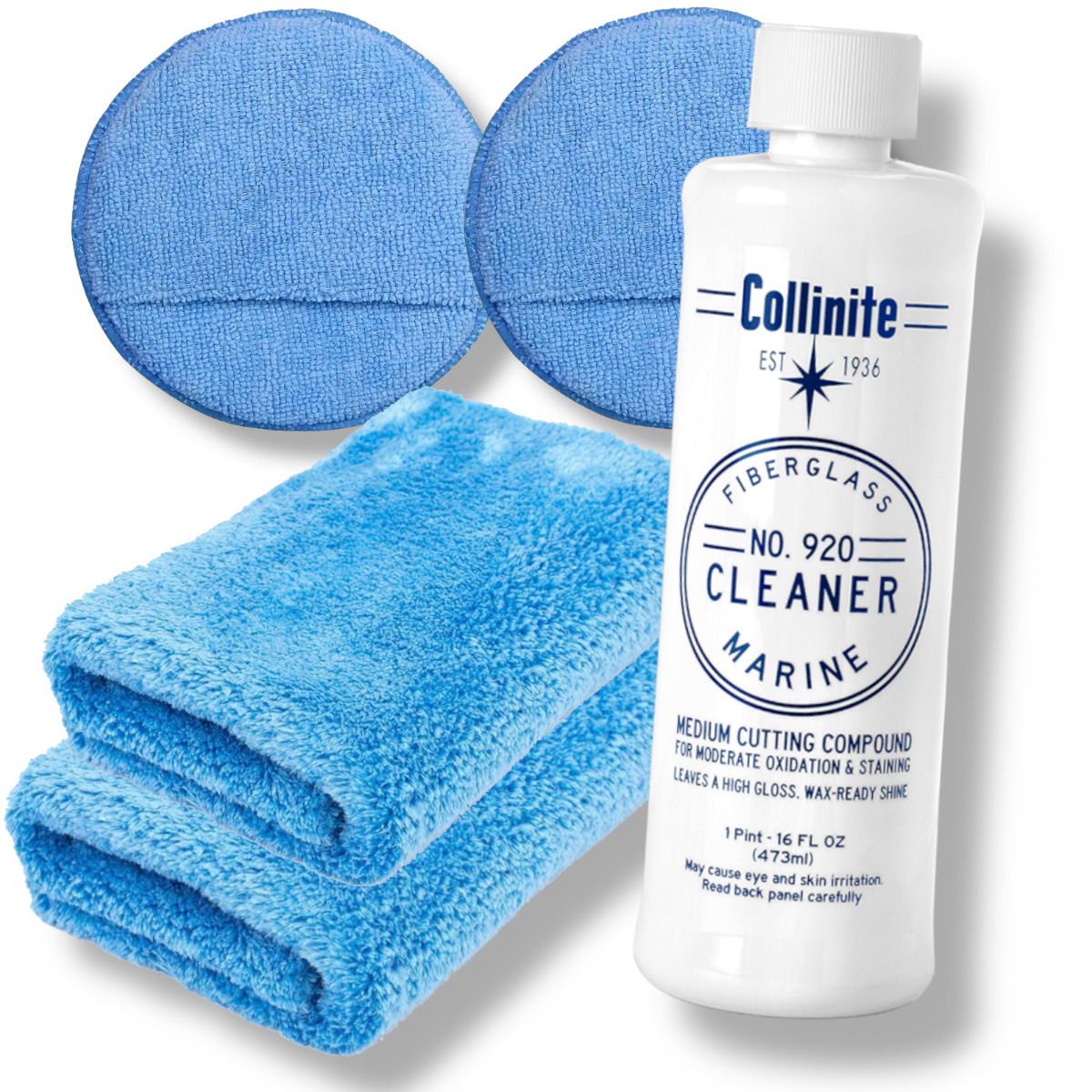 COLLINITE No 920 GFK Reiniger für Boote & Gelcoat Set