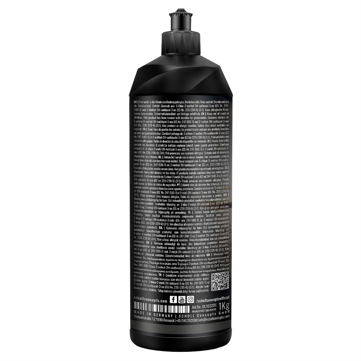 Scholl Concepts Marine - Dark Finish - Fine Cut Bootspolitur 1Kg