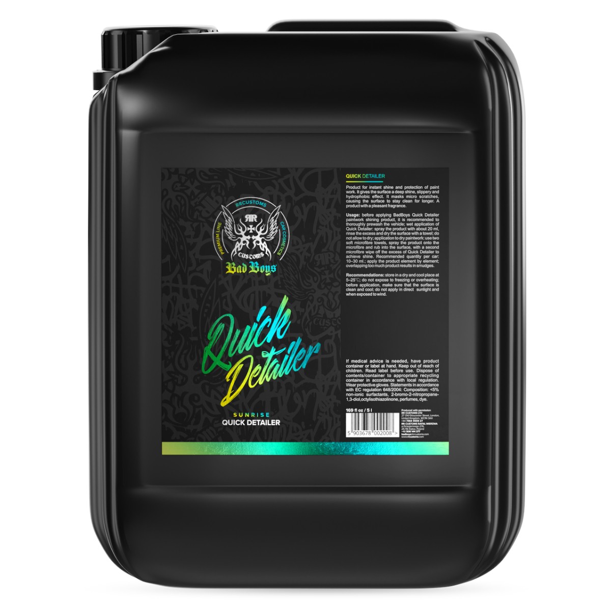 Bad Boys DQ Quick Detailer - Sprühversiegelung 5L