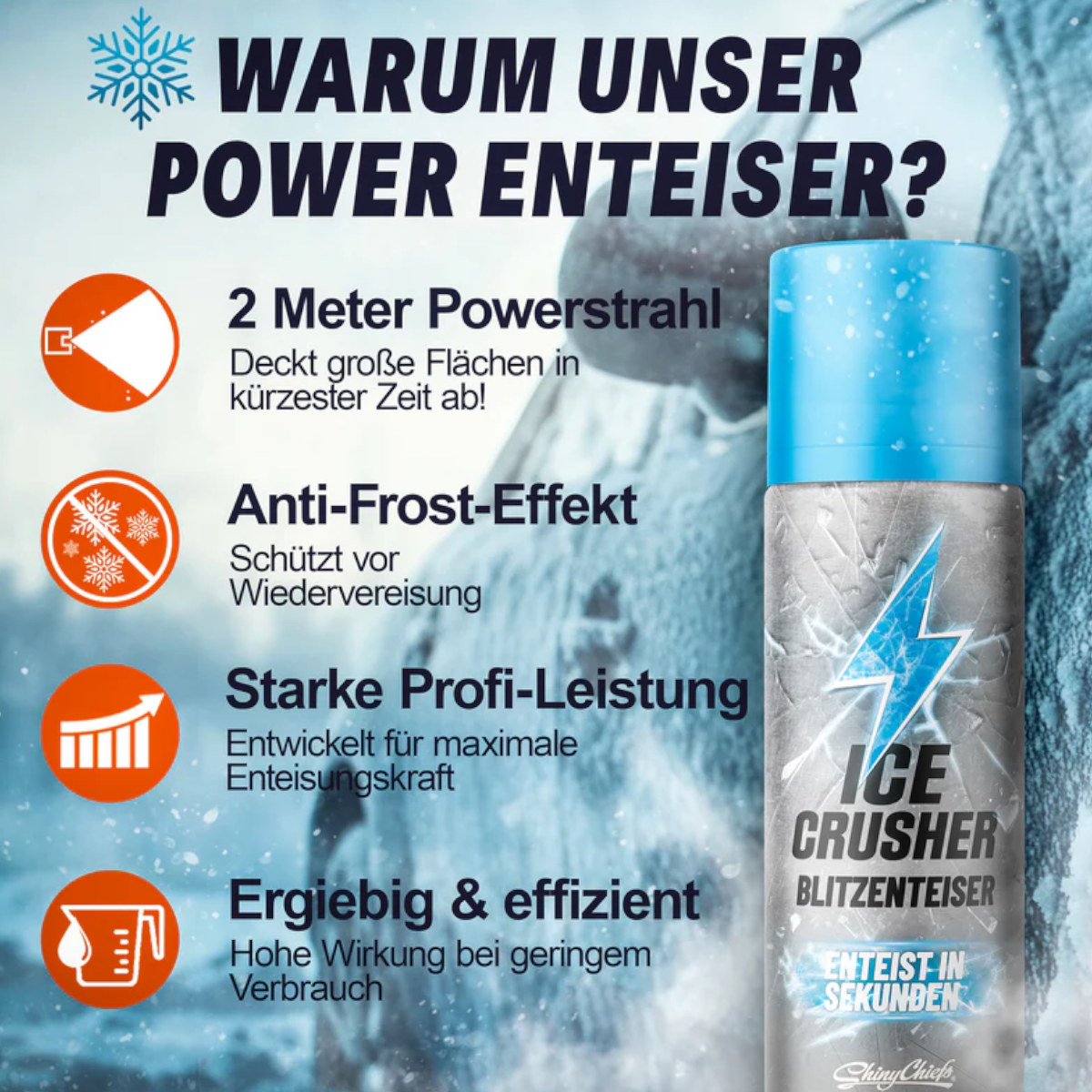 Shiny Chiefs ICE CRUSHER - BLITZENTEISER 500ml 