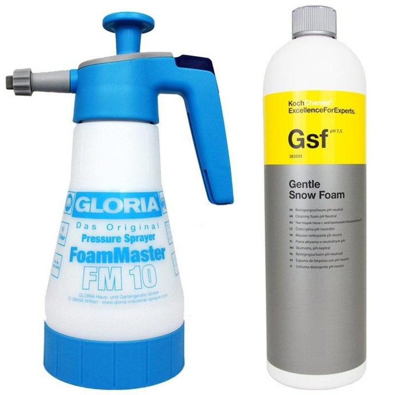 Gloria FM10 Foamer + Koch Chemie GSF Gentle Snow Foam 