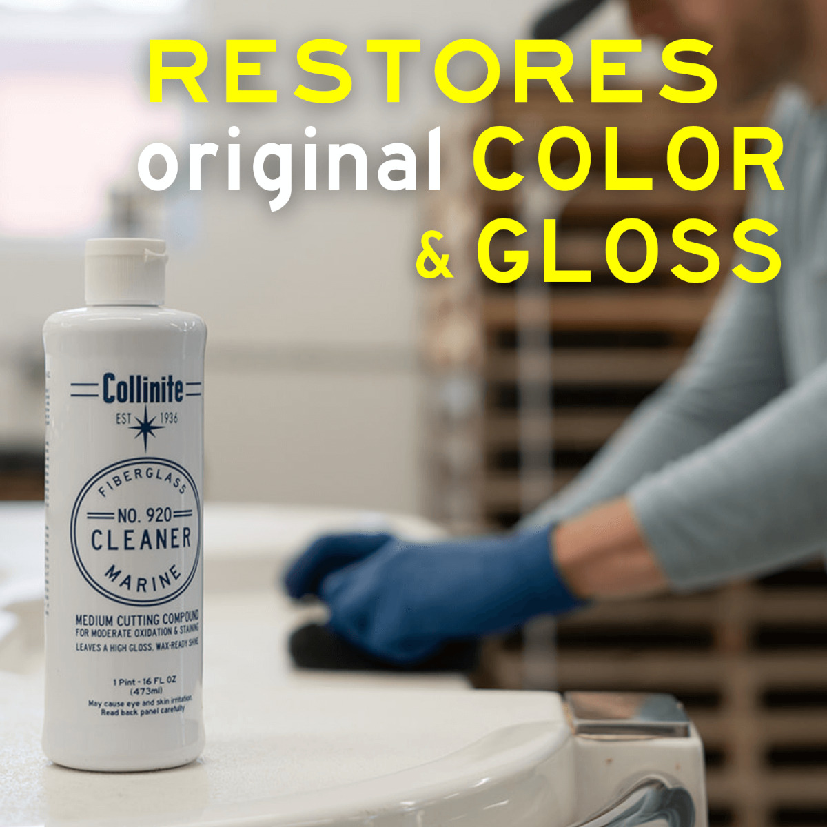 COLLINITE No 920 GFK Reiniger für Boote & Gelcoat Set