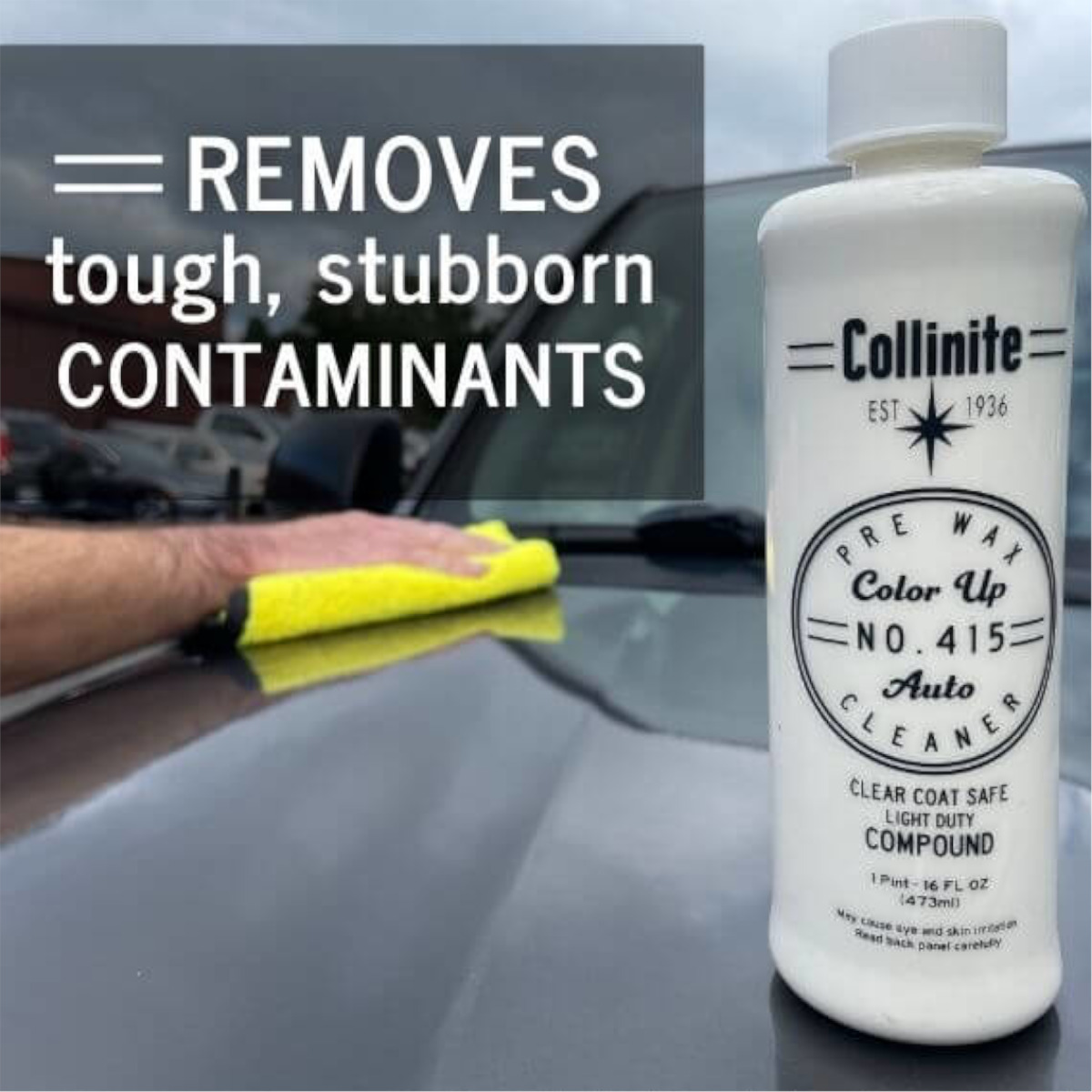COLLINITE No 415 Color-Up Cleaner Paste Set - Lackreiniger 473ml