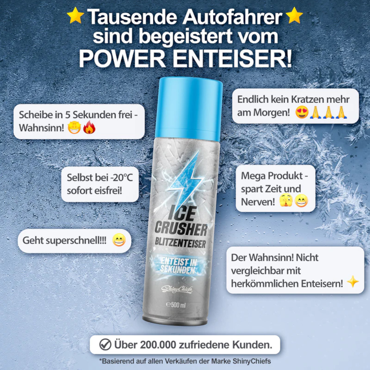 Shiny Chiefs ICE CRUSHER - BLITZENTEISER 500ml 