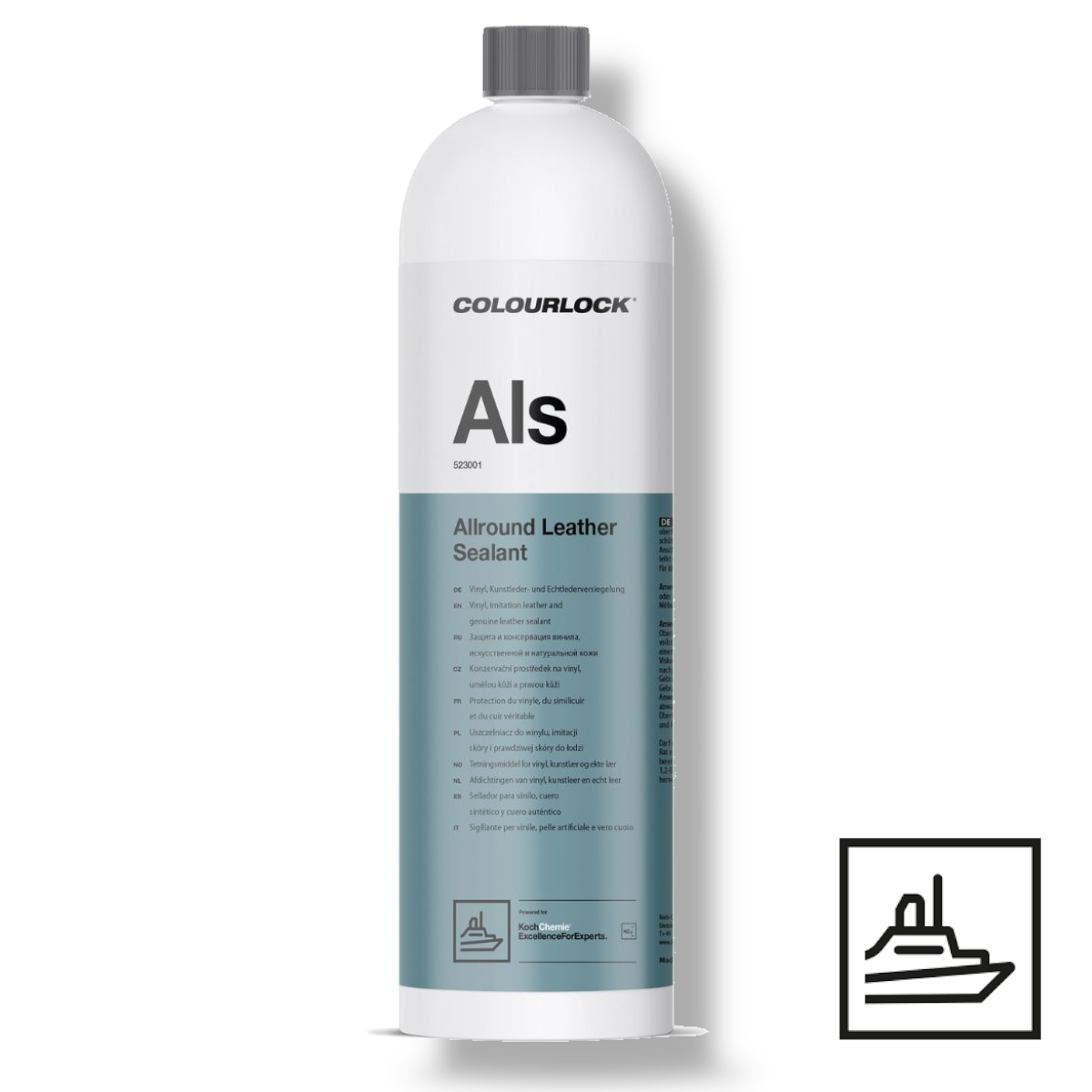 Koch Chemie Colourlock Leder Reinigungsset - Leder Versiegelung + Leder Reiniger Set 2x1L