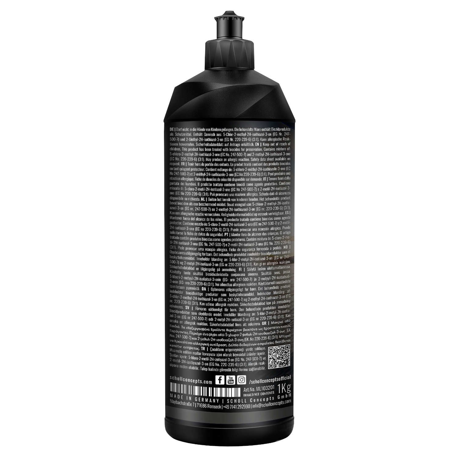 Scholl Concepts M - Dark Finish - Fine Cut Bootspolitur 1Kg