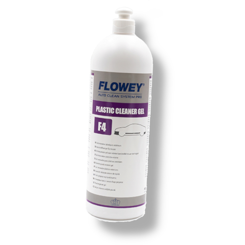 Flowey F4 Plastic Cleaner Gel Kunststoffpflege Gel 1L