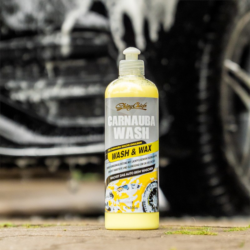 Shiny Chiefs CARNAUBA WASH - WAX SHAMPOO 500ml