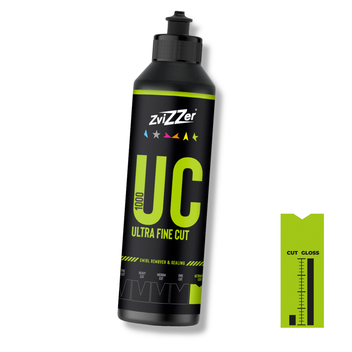ZviZZer UC 1000 Ultrafine Cut Hochglanzpolitur 250ml