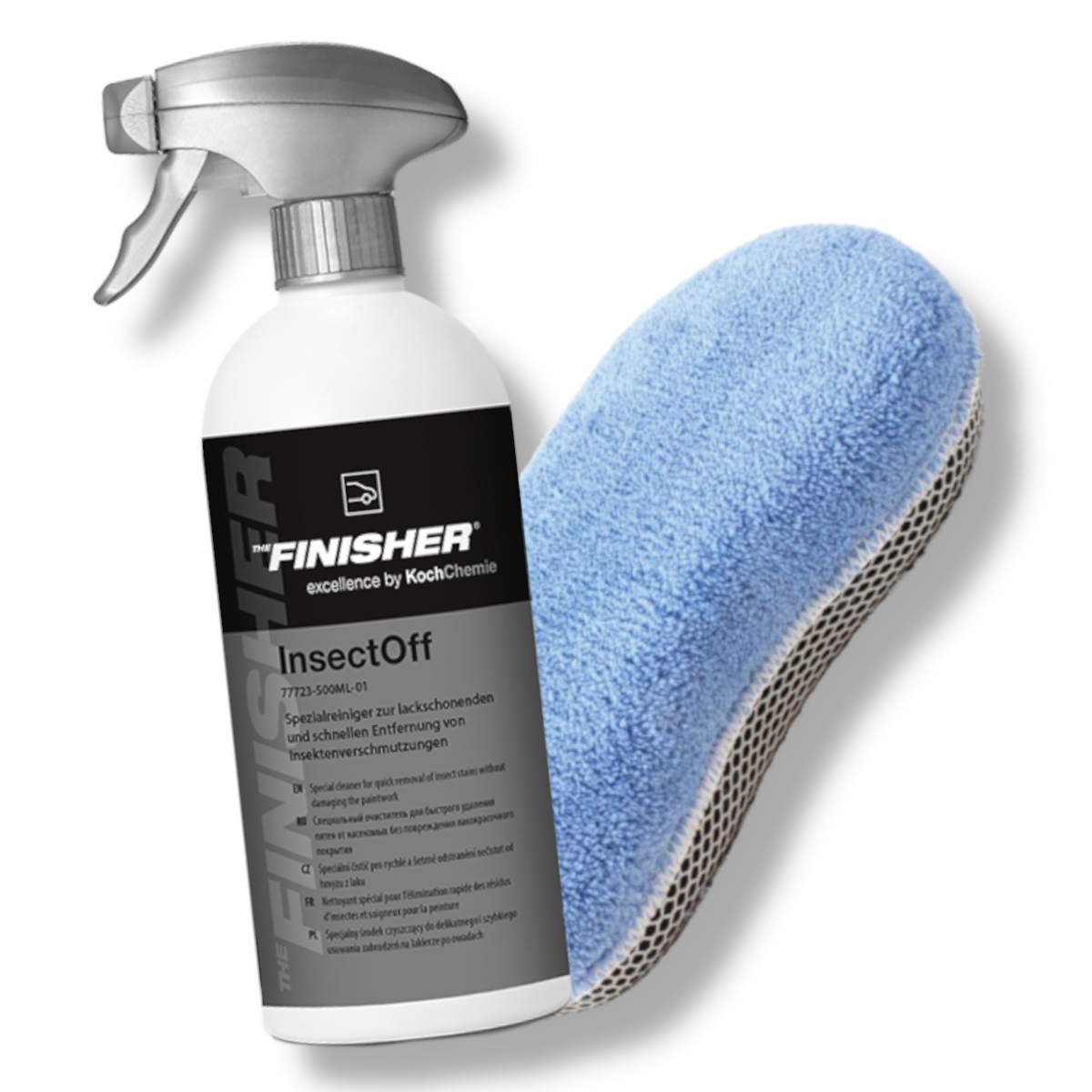 THE FINISHER InsectOff Set - Insektenentferner + Insektenschwamm
