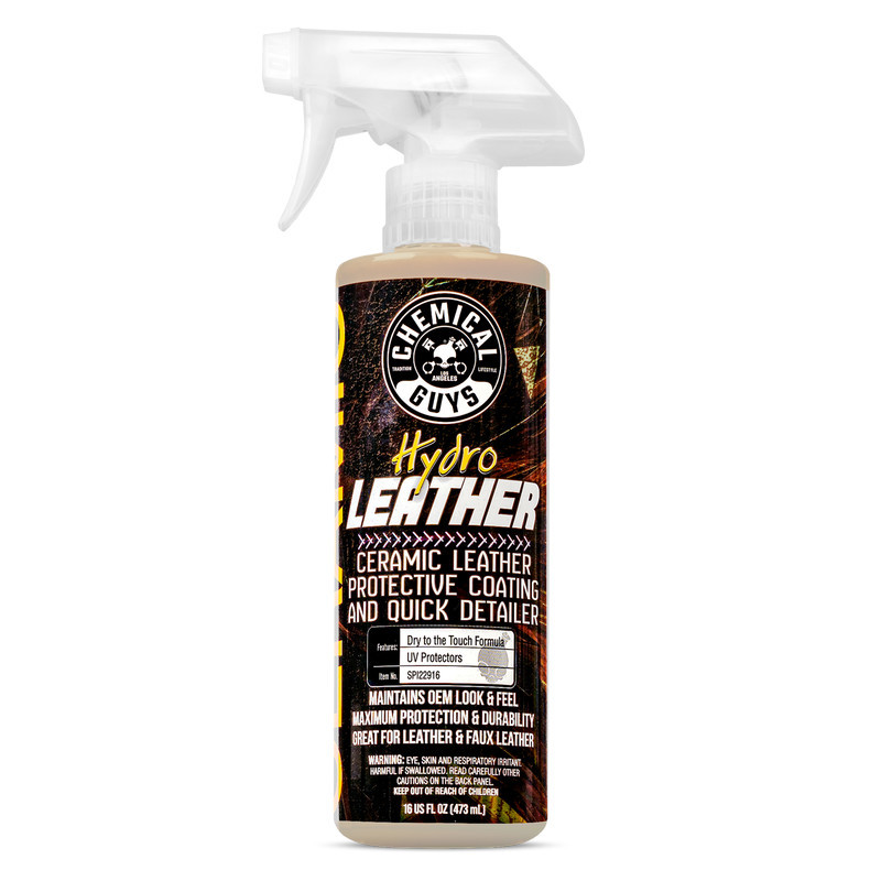 Chemical Guys Hydro Leather Keramik Lederpflege Lederversiegelung 473ml