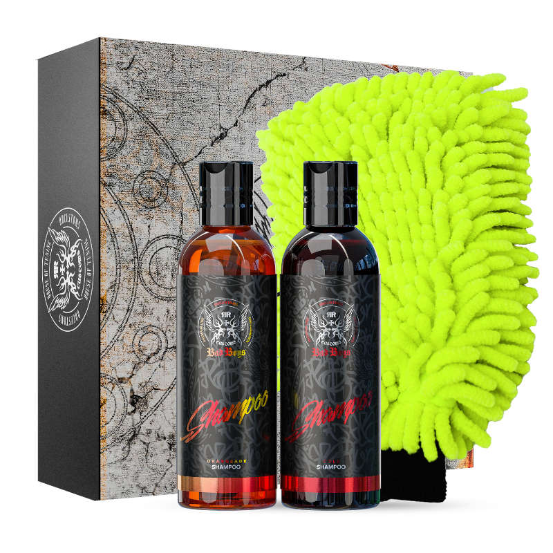 Bad Boys Shampoo Set 2x 150ml + Waschhandschuh