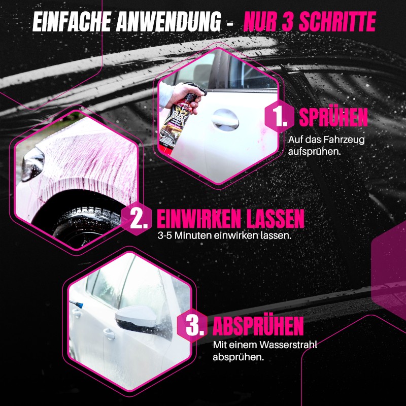 Shiny Chiefs RUST REMOVER - FELGENREINIGER FLUGROSTENTFERNER 500ml