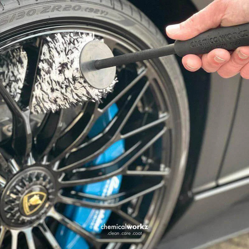 Chemical Workz Wheel Brush Cover Black White Wechselbezug