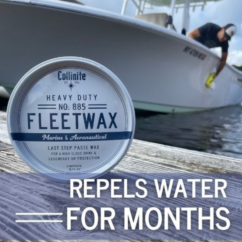 COLLINITE 885 Fleetwax Paste - Marine Wax Set