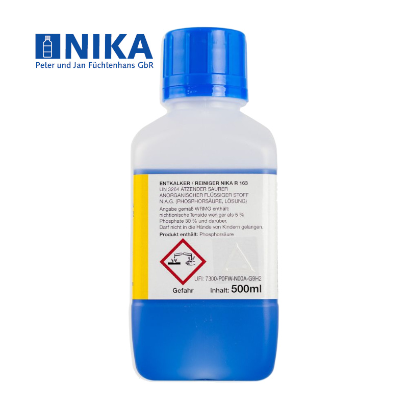 NIKA R163 Maschinenreiniger für Waschmaschinen​ | Entkalker 0.5L