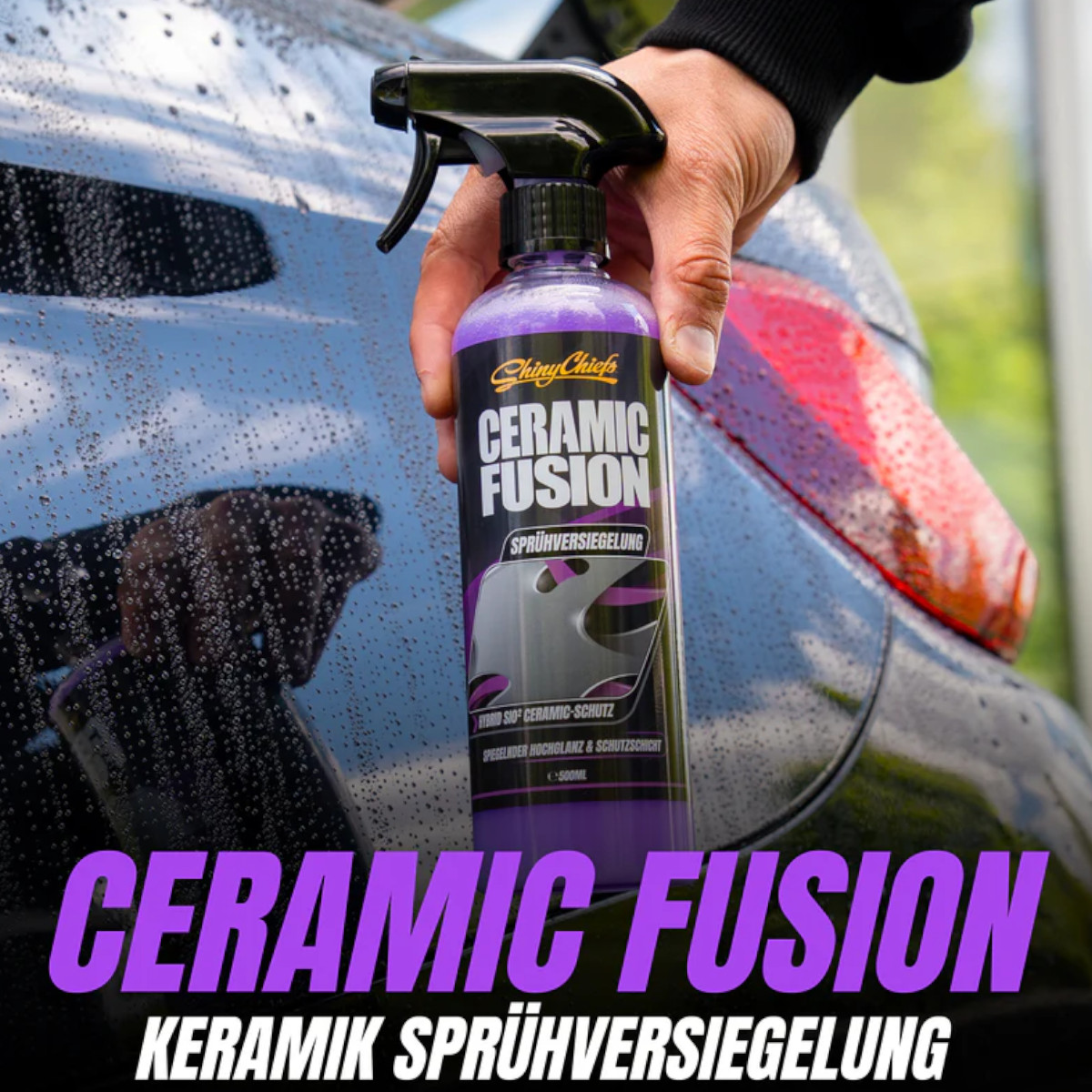 Shiny Chiefs CERAMIC FUSION - SPRÜHVERSIEGELUNG Blue 500ml