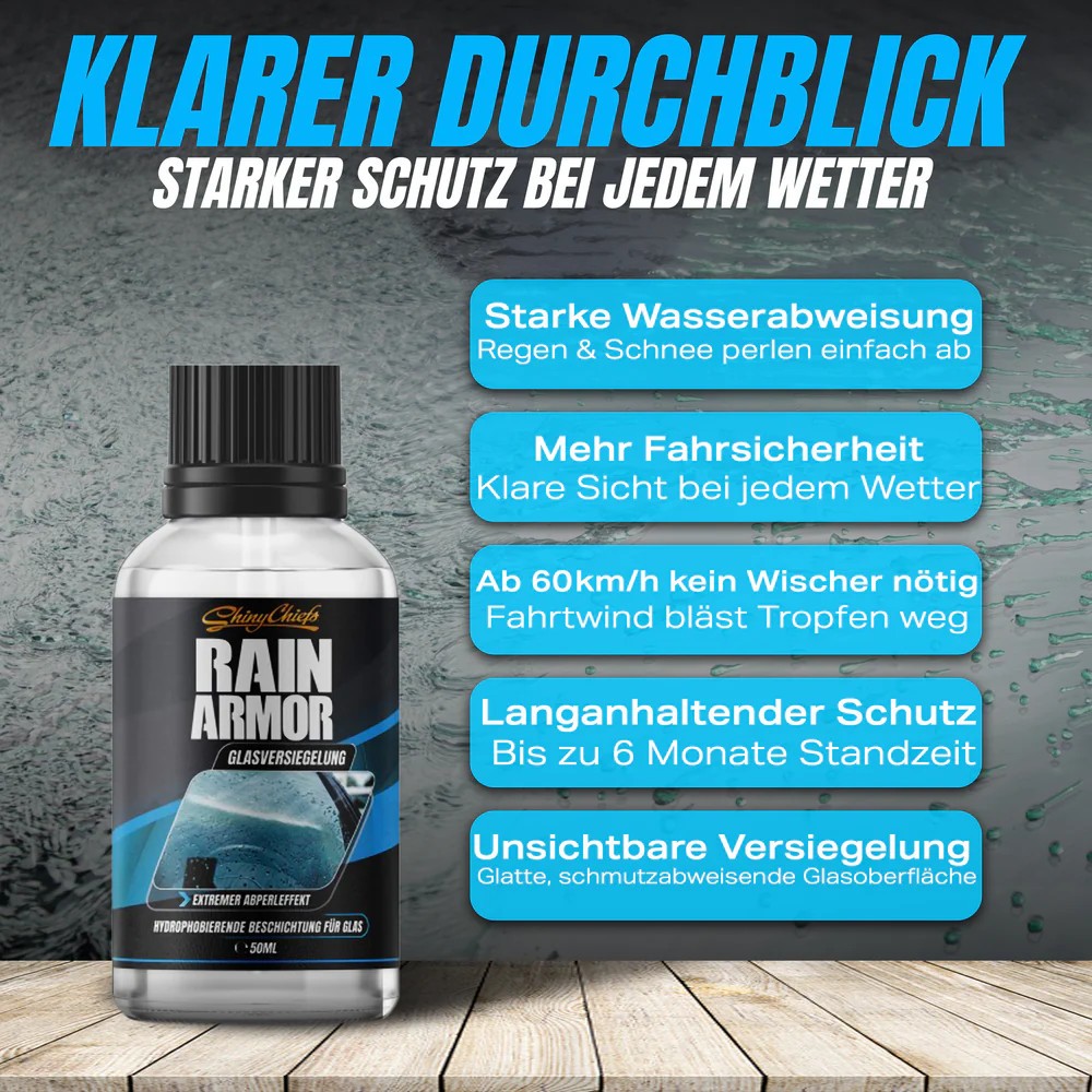 Shiny Chiefs Rain Amor - Glasversiegelung 50ml