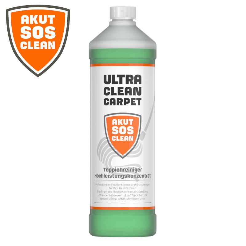 Akut SOS Clean ULTRA CLEAN CARPET Teppichreiniger Hochleistungskonzentrat 