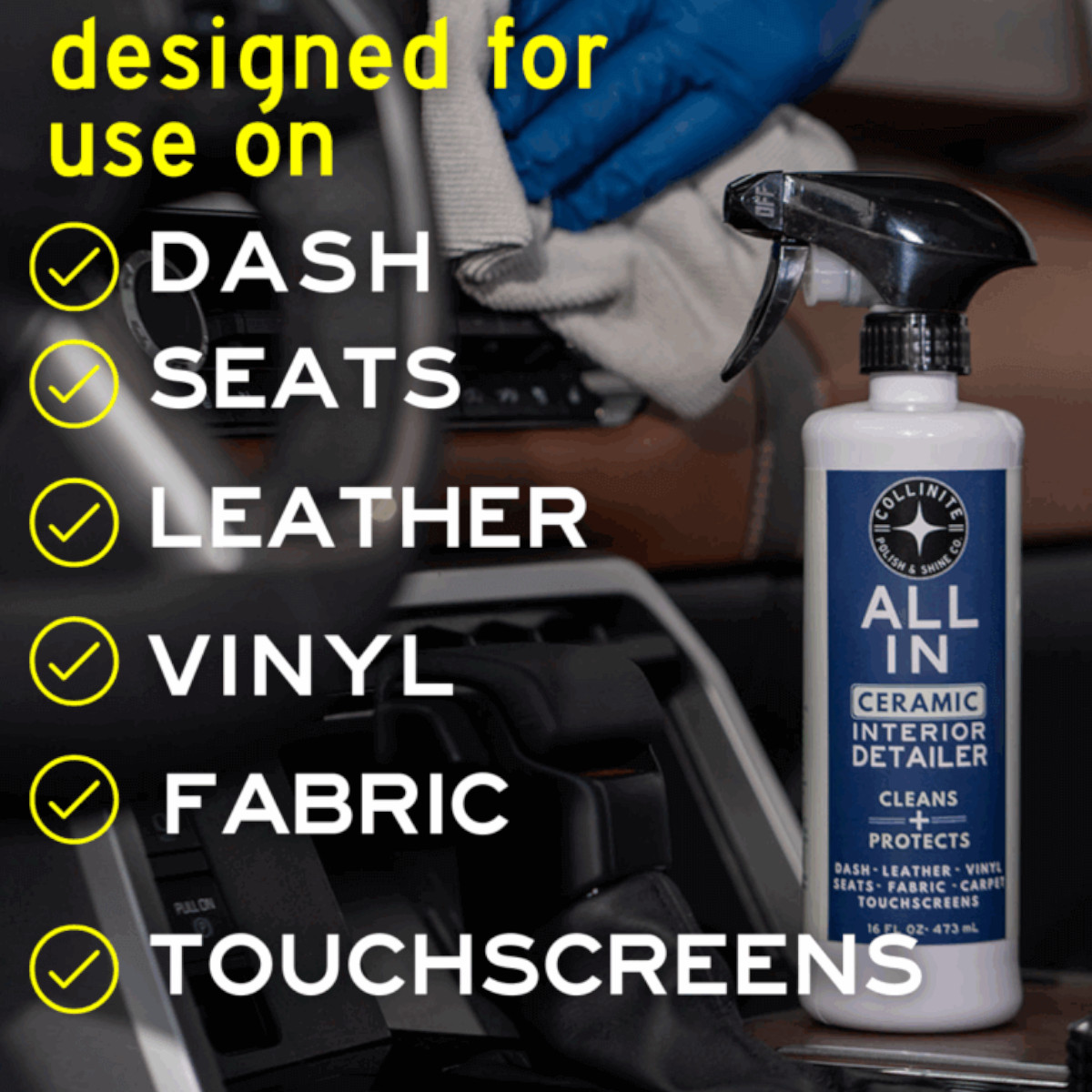 COLLINITE No 21 All In Ceramic Interior Detailer Innenraum Detailer Set