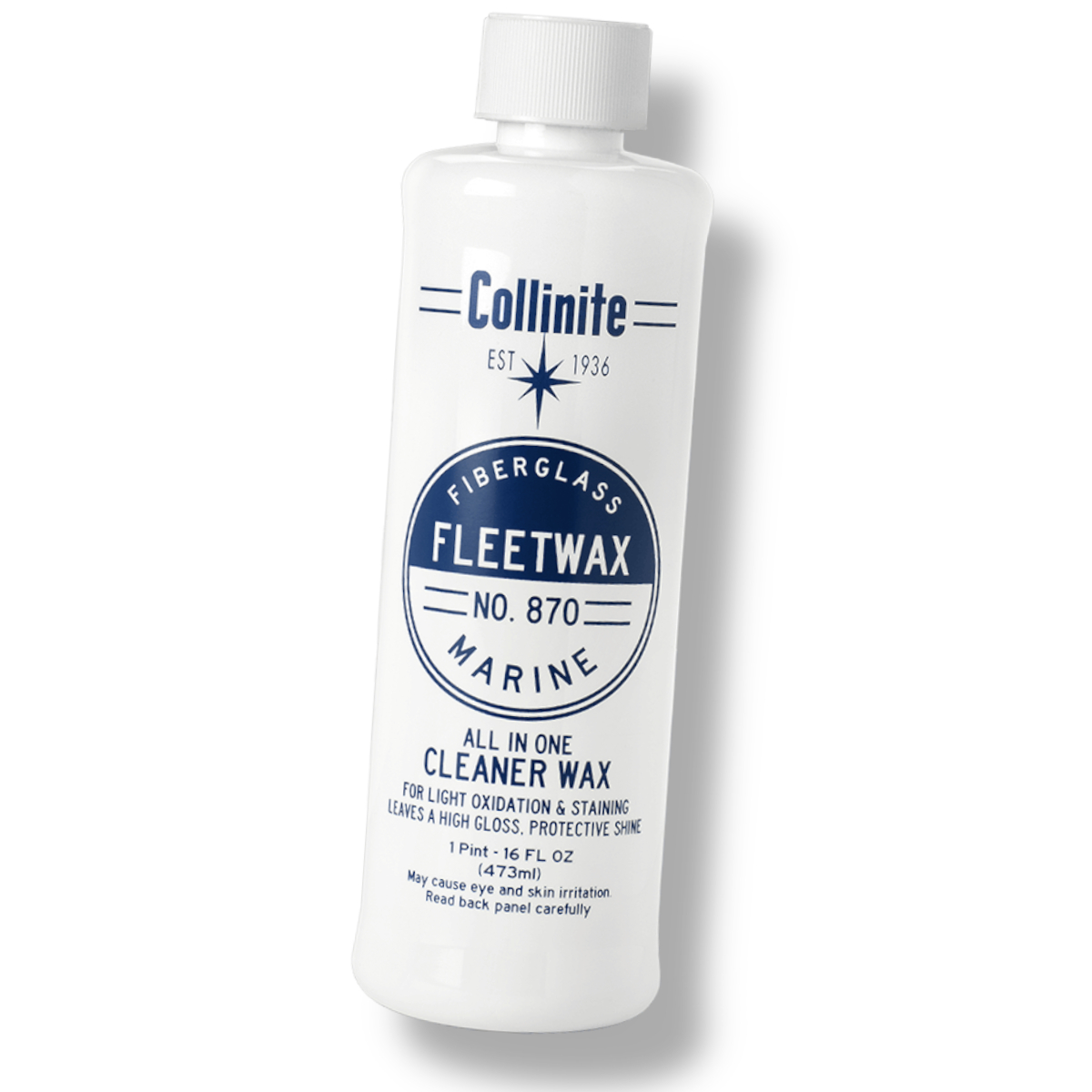 COLLINITE No 870 Marine Fleetwax 2in1 Boot Politur Versiegelung Set