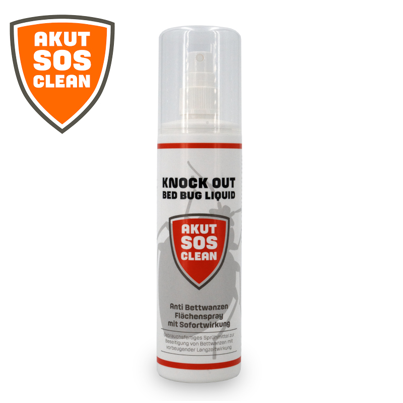 Akut SOS Clean BED BUG LIQUID Anti Bettwanzen Flächenspray 0.2L