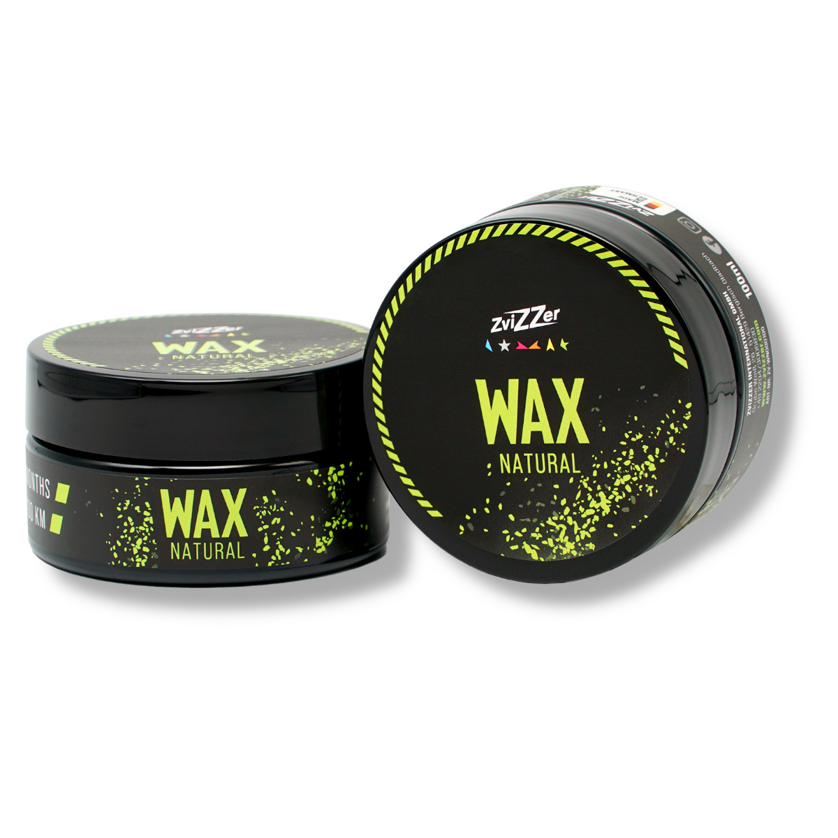 ZviZZer Wax Natural - Carnauba Autowachs incl. Box - 100ml