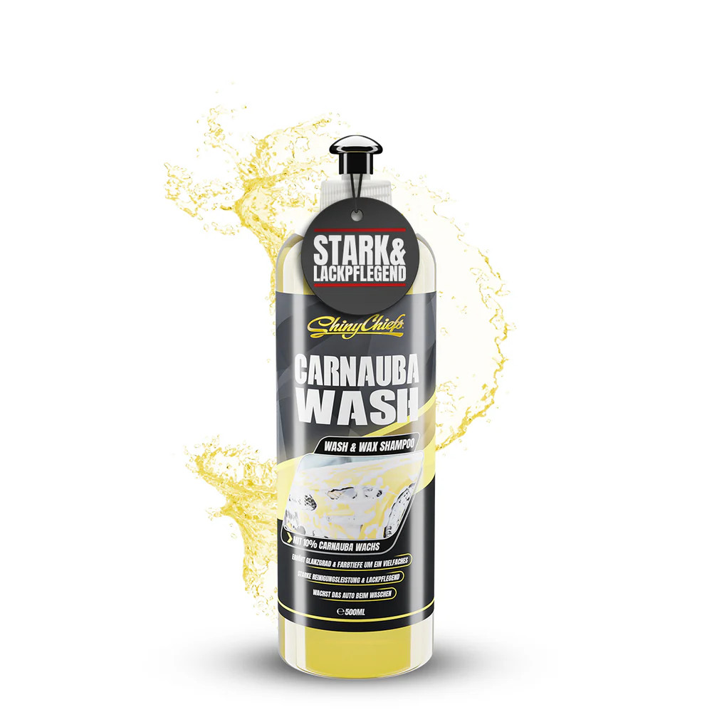 Shiny Chiefs CARNAUBA WASH - WAX SHAMPOO 500ml