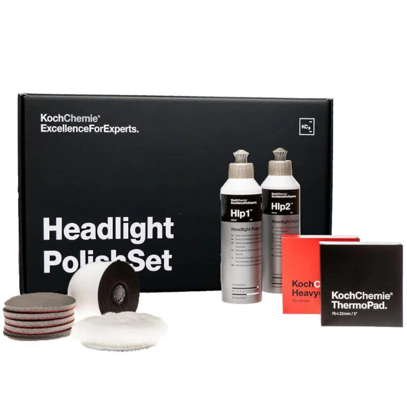 Koch Chemie Headlight Polish Set - Scheinwerferpolitur Set