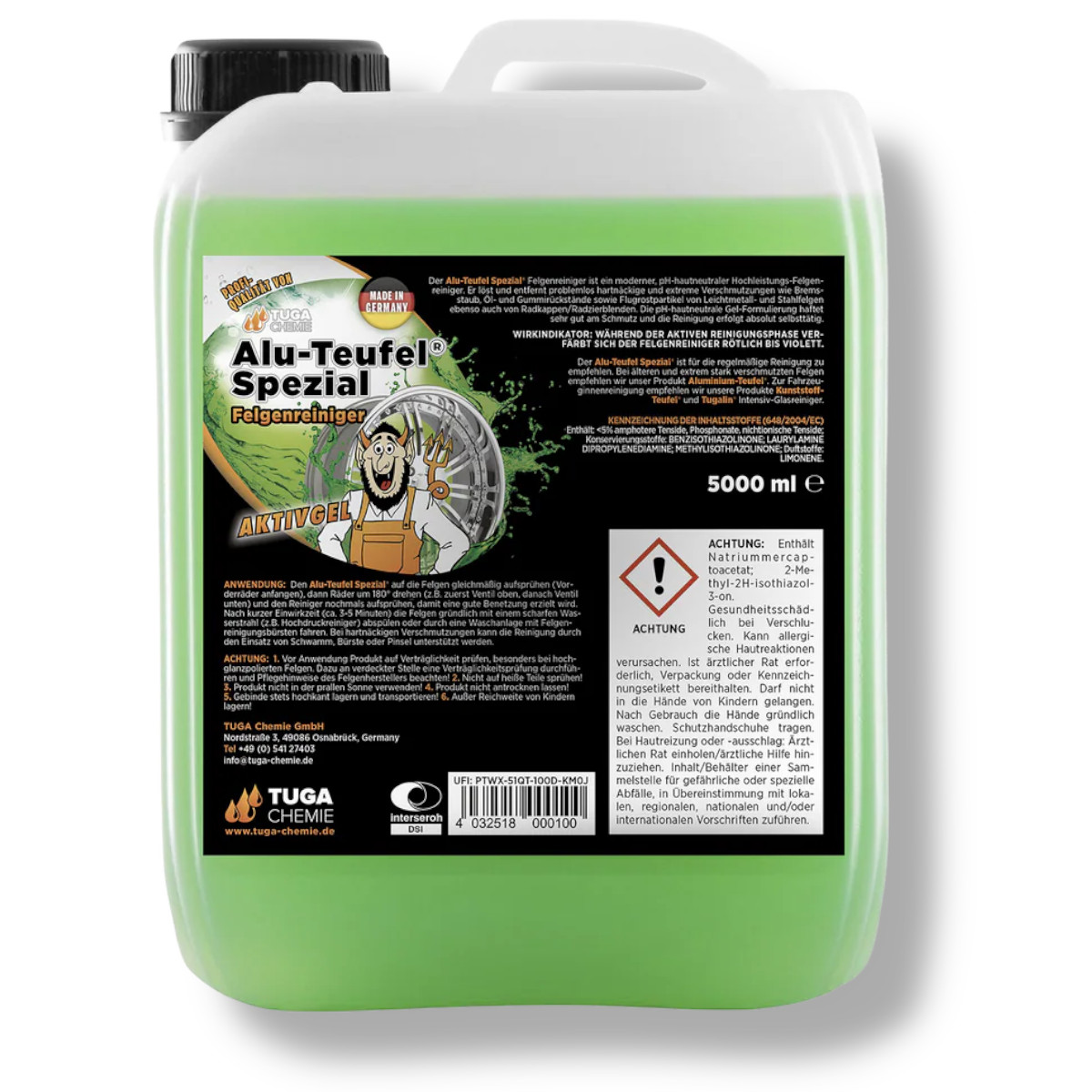 Tuga Chemie Alu Teufel Spezial Felgenreiniger 5 Liter