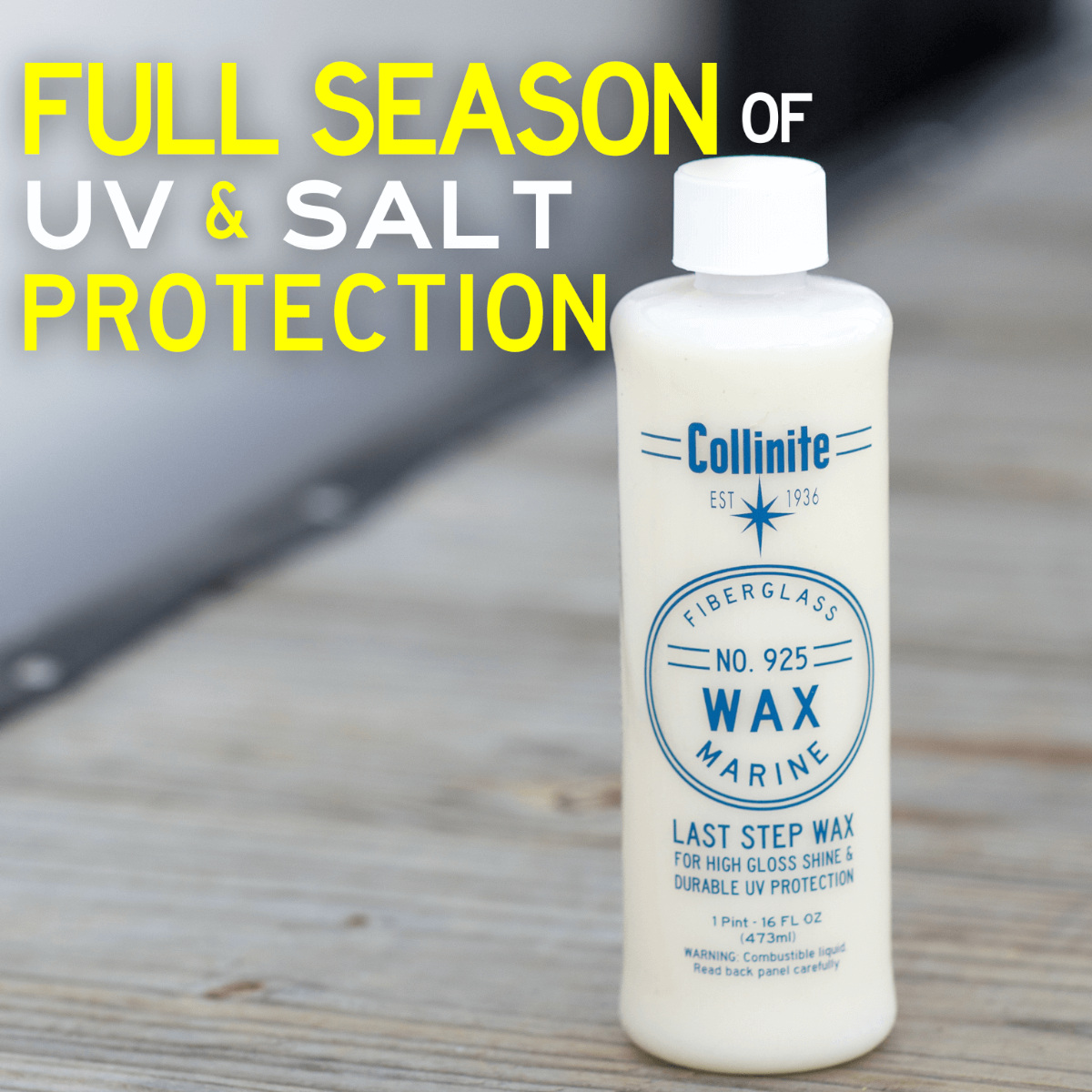 COLLINITE No 925 Boot Wachs für GFK & Gelcoat Set