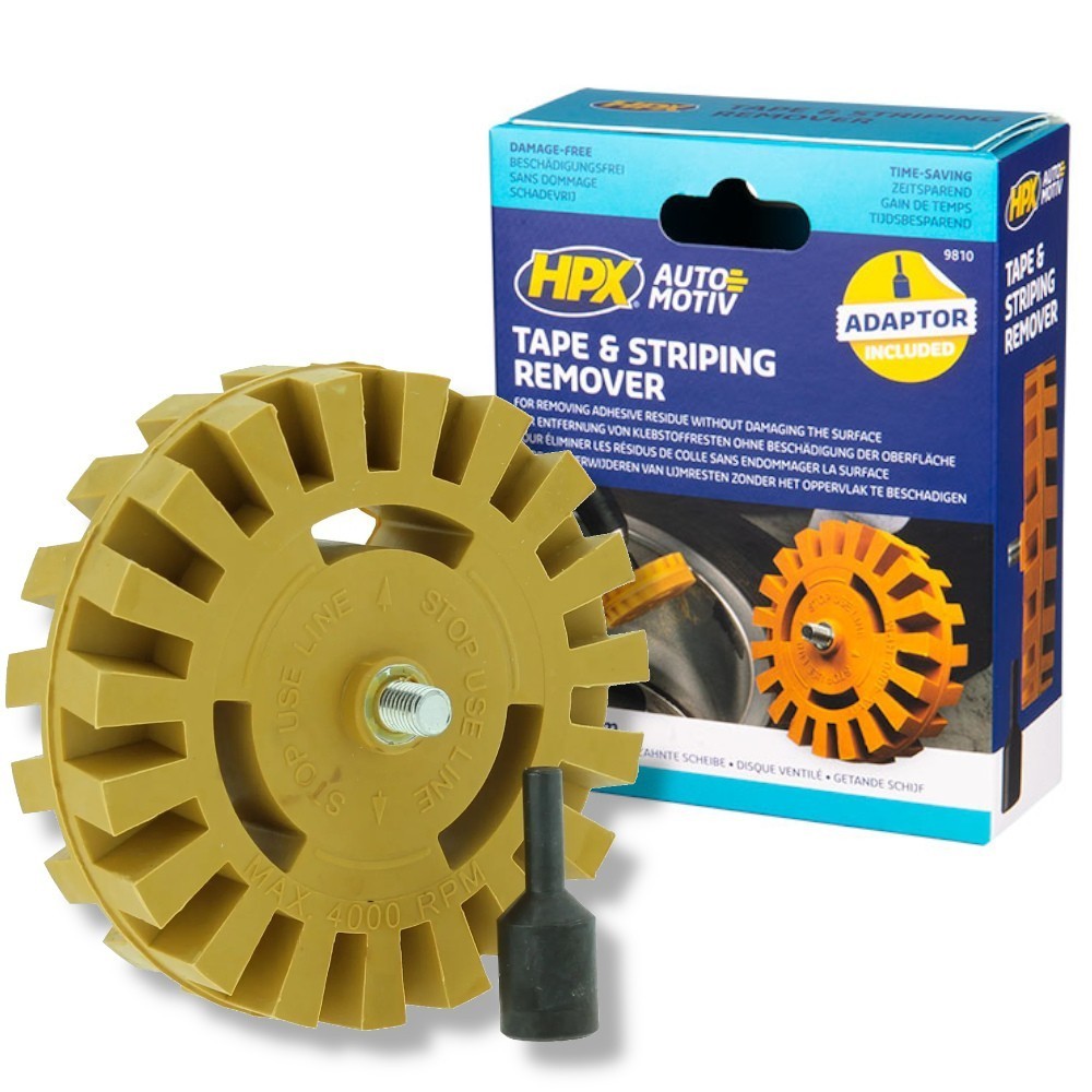 HPX Folienradierer stark | Aufkleber-, Zierstreifen- und Kleberentferner