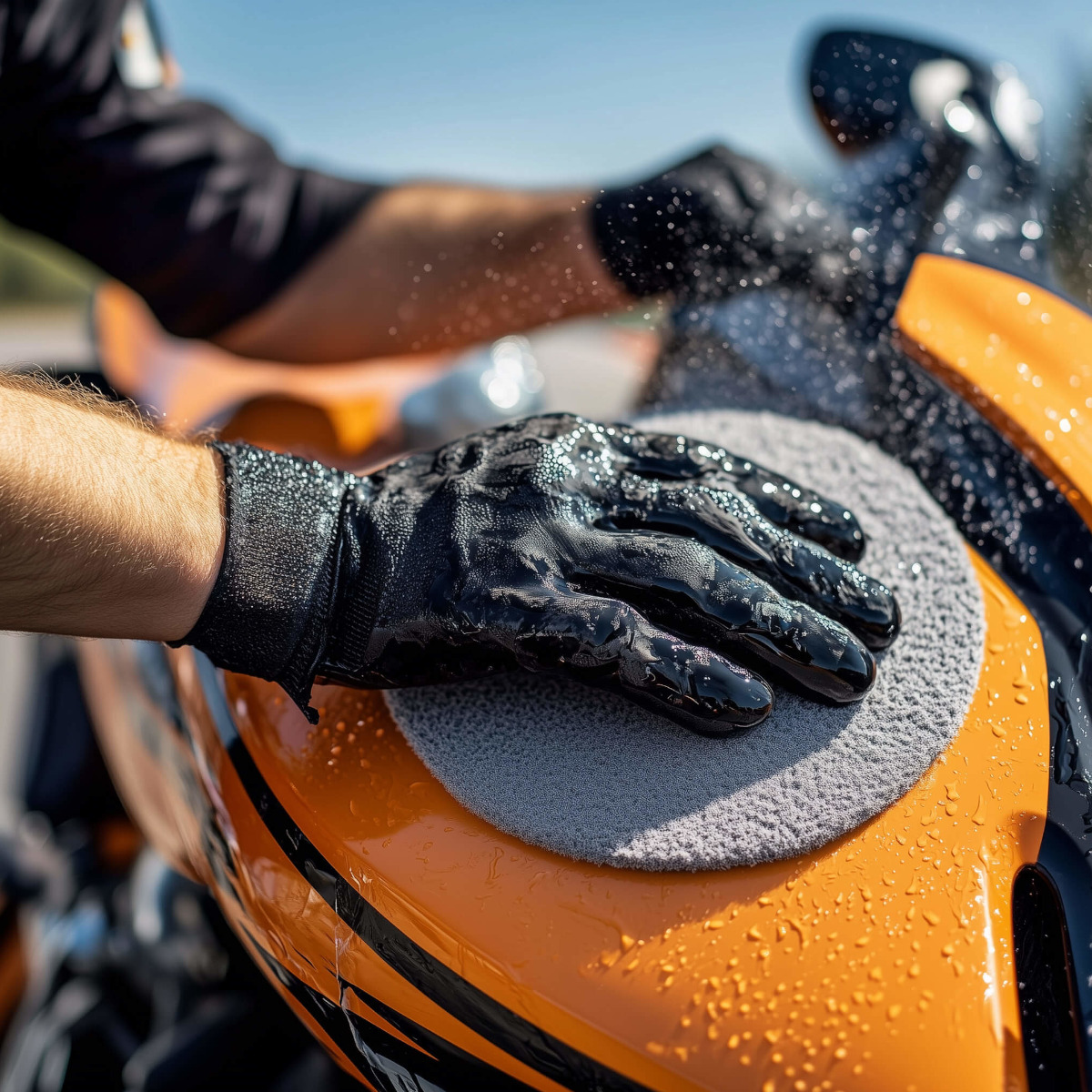 Tuga Chemie Bikers Felgenteufel Motorrad Motorradreiniger Set Groß