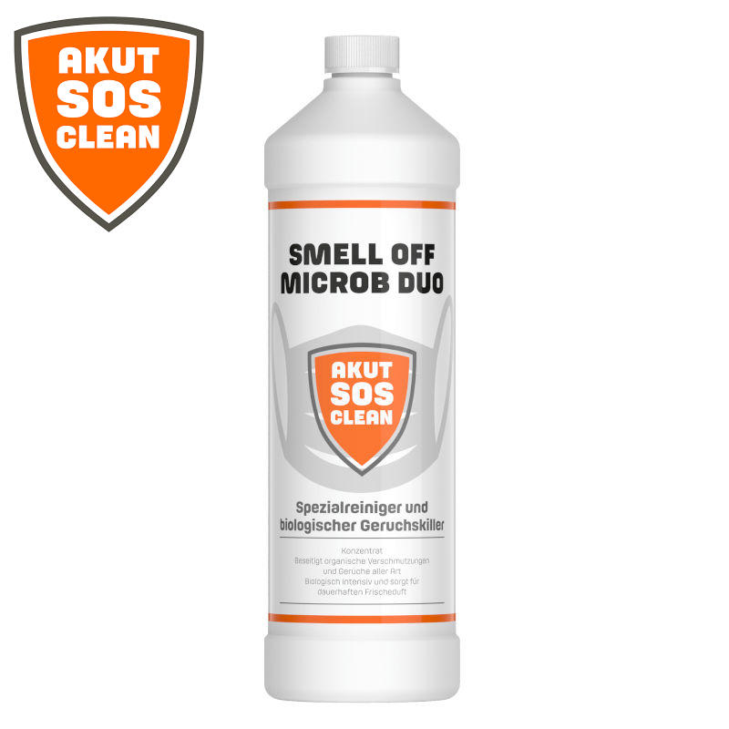 Akut SOS Clean SMELL OFF MICROB DUO Spezialreiniger und biologischer Geruchskiller 