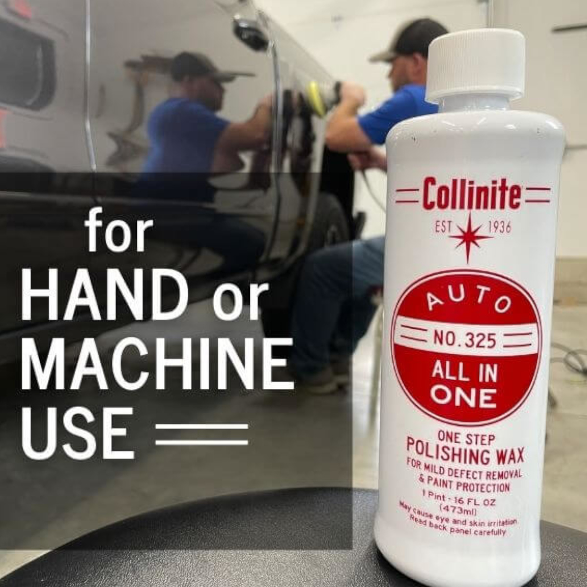 COLLINITE No 325 Auto Cleaner Polish Wax One Step Politur Set