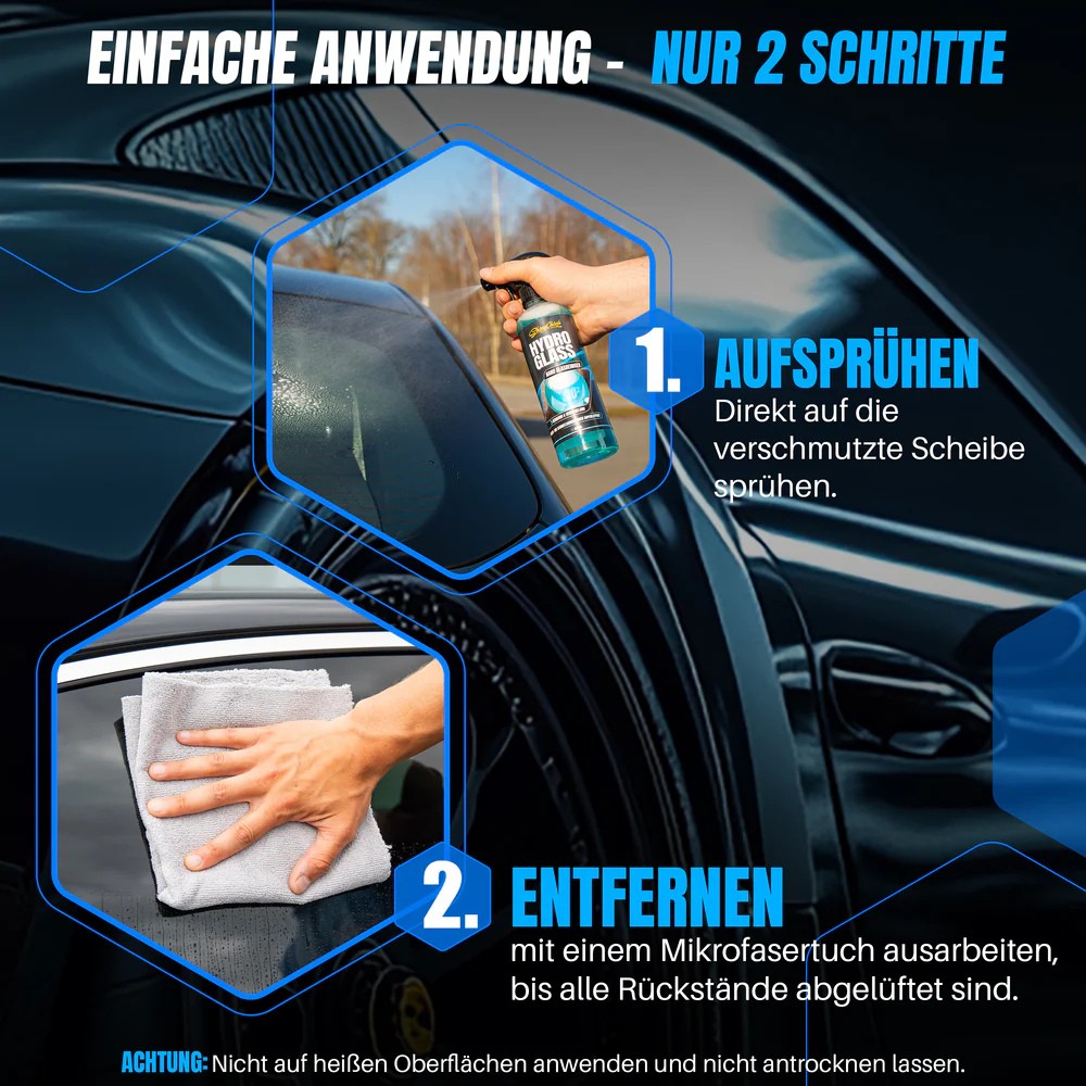 Shiny Chiefs HYDRO GLASS - NANO GLASREINIGER 500ml