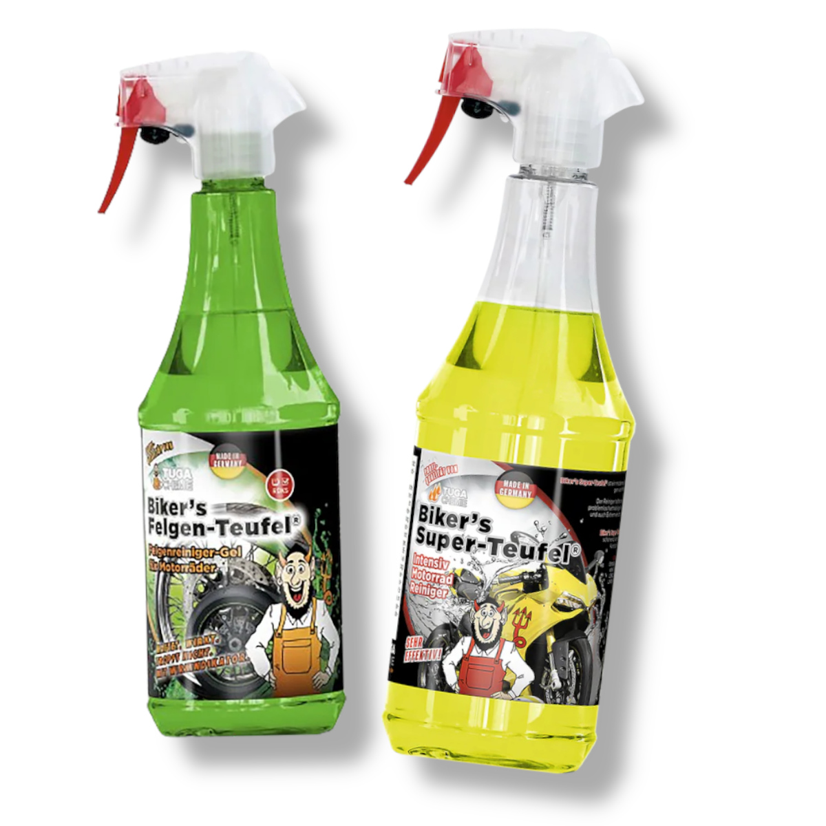 Tuga Chemie Motorrad Reinigungsset 2x1L