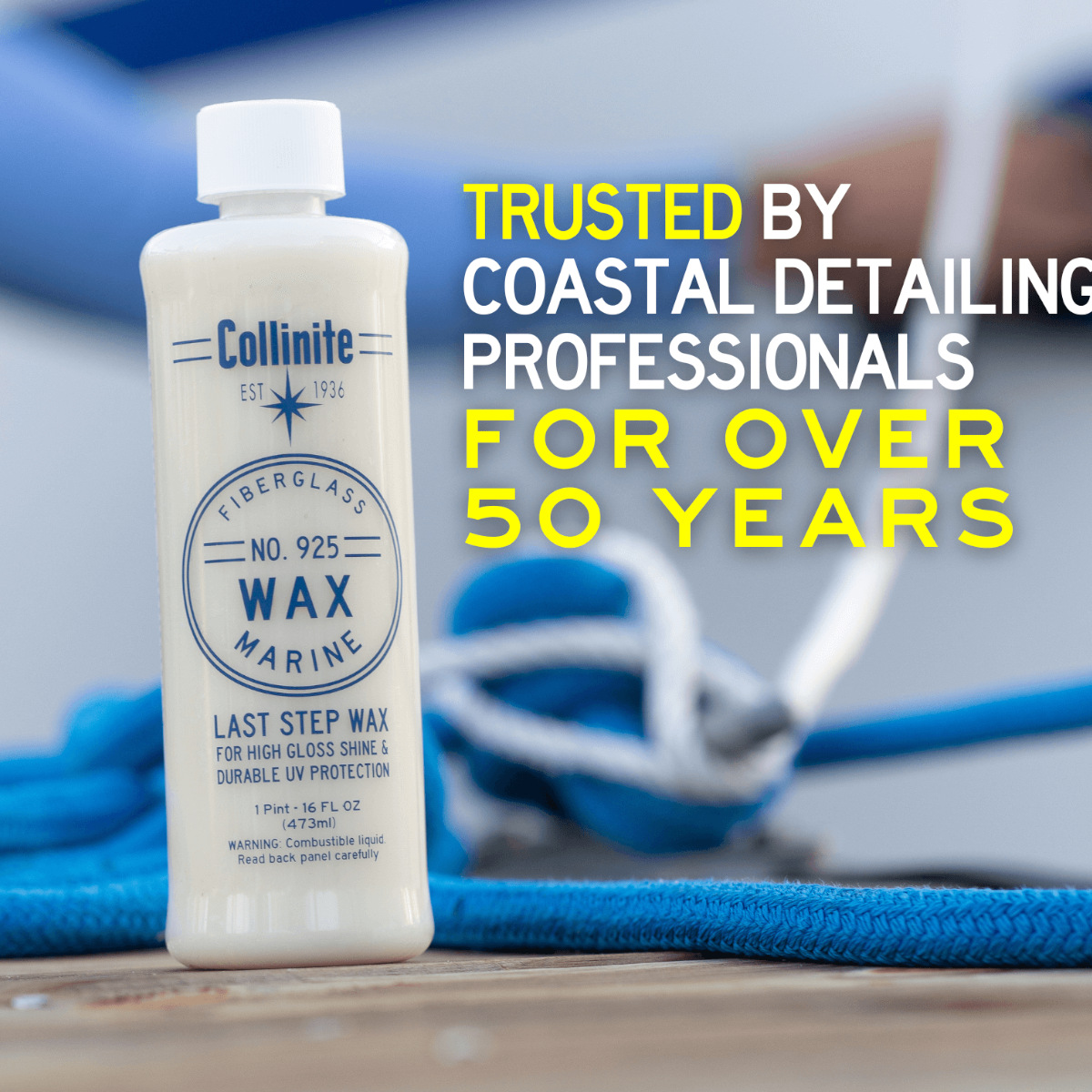 COLLINITE No 925 Boot Wachs für GFK & Gelcoat Set