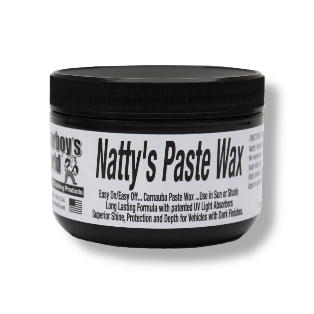 POORBOY`S WORLD Natty`s Paste Wax Black Wachsset
