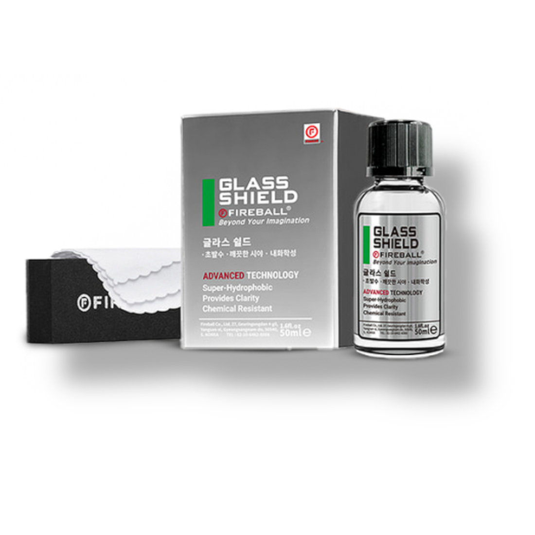 Fireball GLASS SHIELD Set - Glasversiegelung 50ml