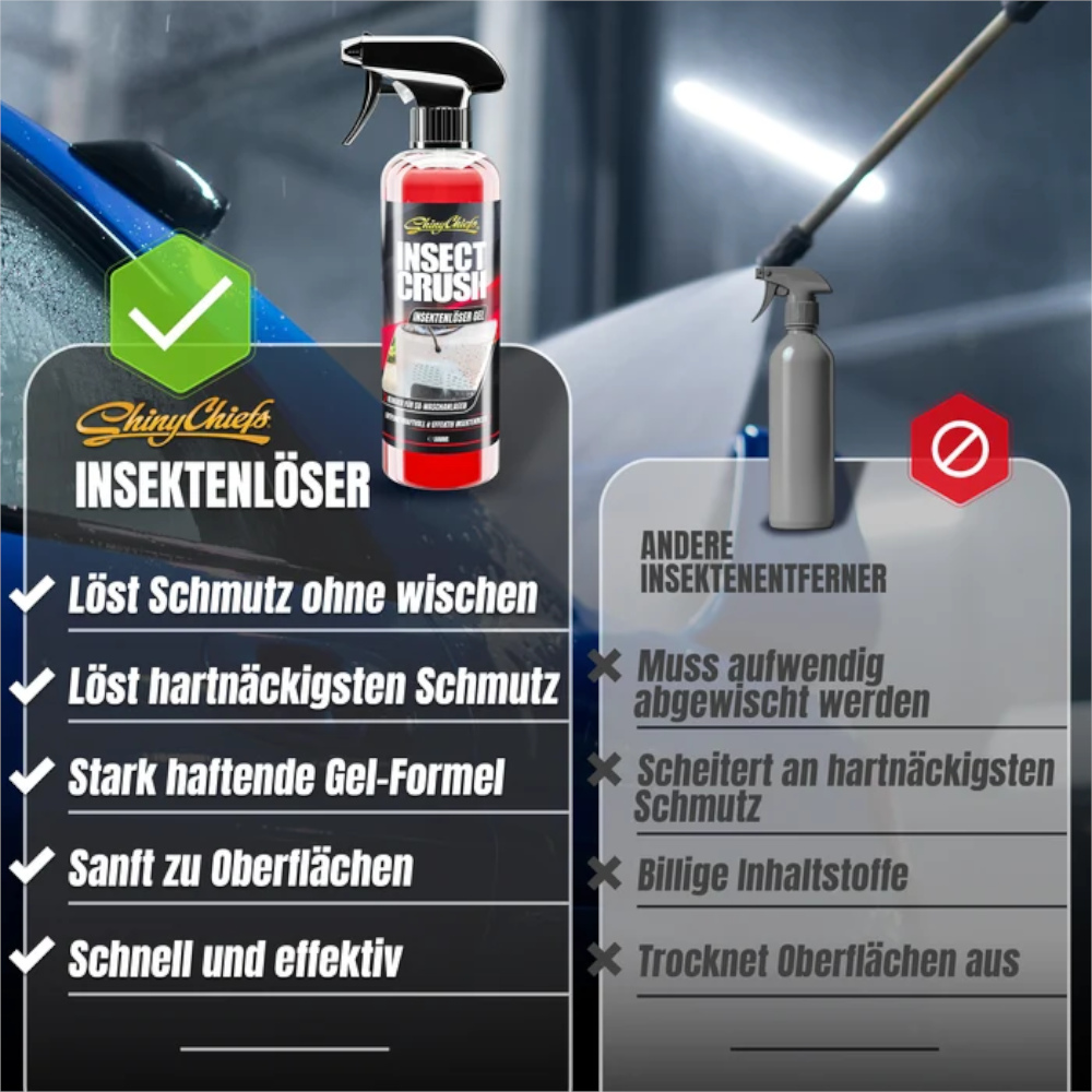 Shiny Chiefs INSECT CRUSH - INSEKTENLÖSER GEL 500ml