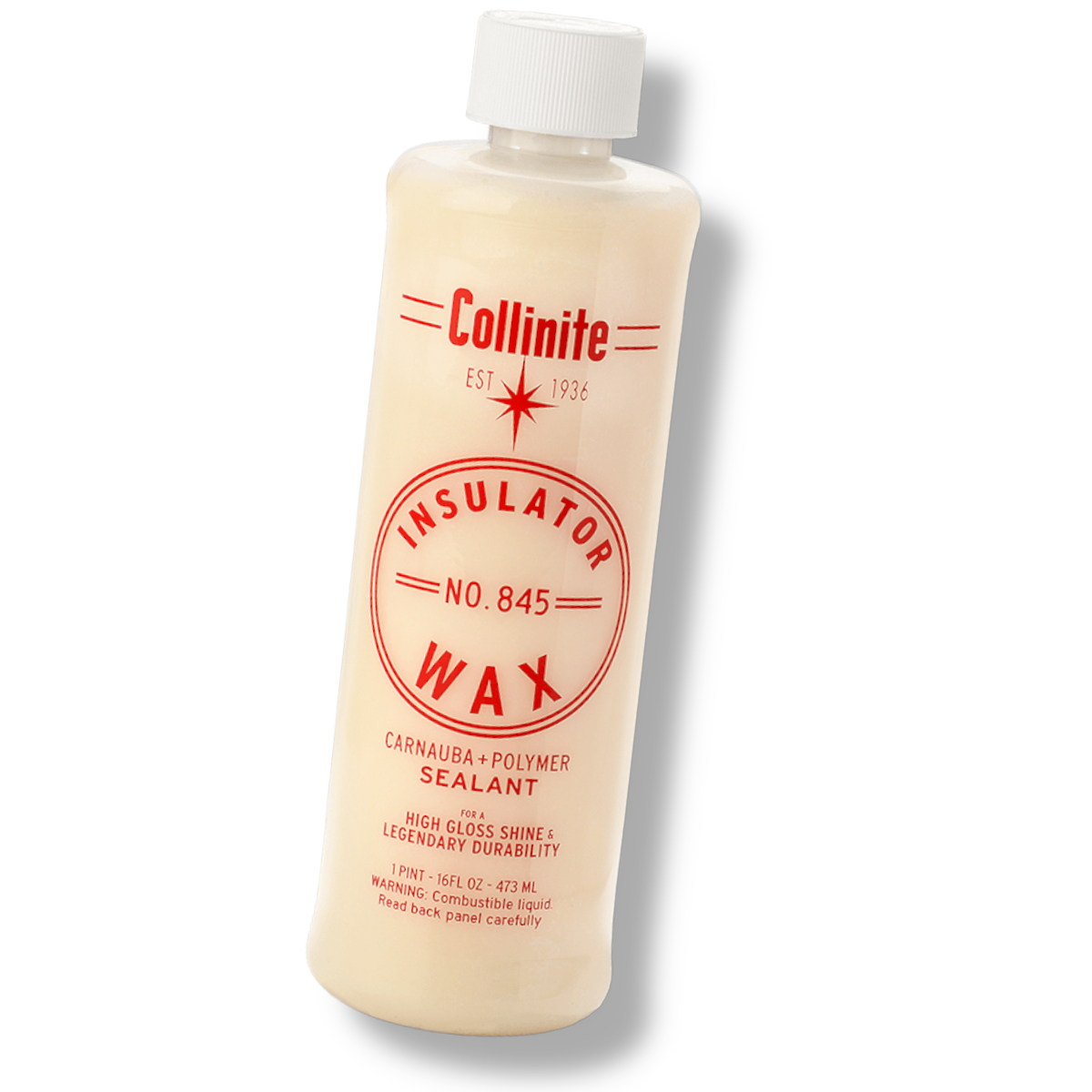 COLLINITE 845 Insulator Carnauba & Polymer Autowax 473ml