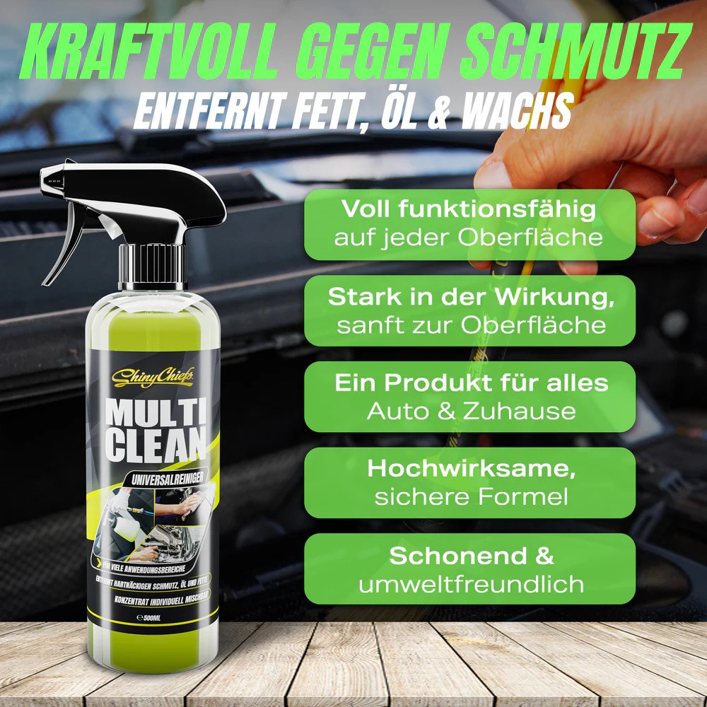 Shiny Chiefs MULTI CLEAN - UNIVERSALREINIGER 500ml