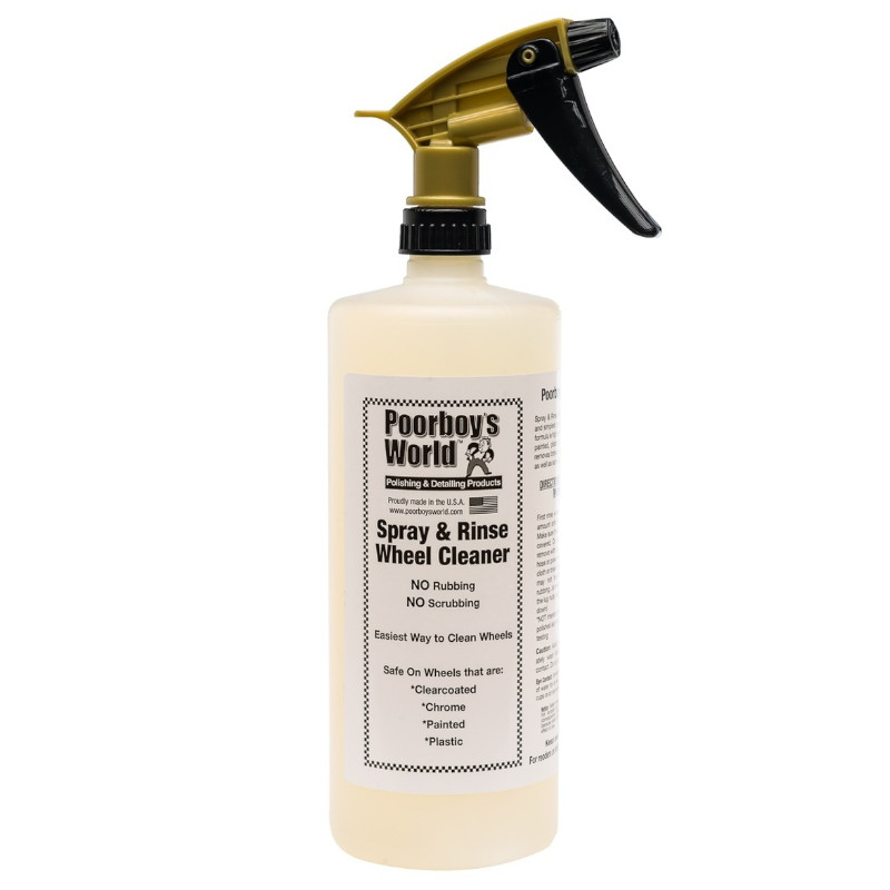 Poorboys World Spray & Rinse Wheel Cleaner 946ml