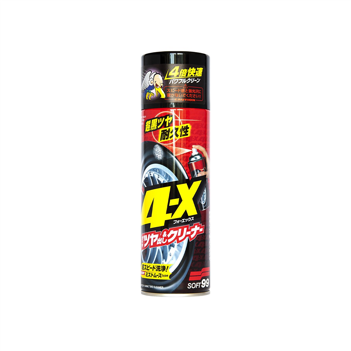 Soft99 4-X Tire Cleaner Reifenpflege | Gummipflege 470ml