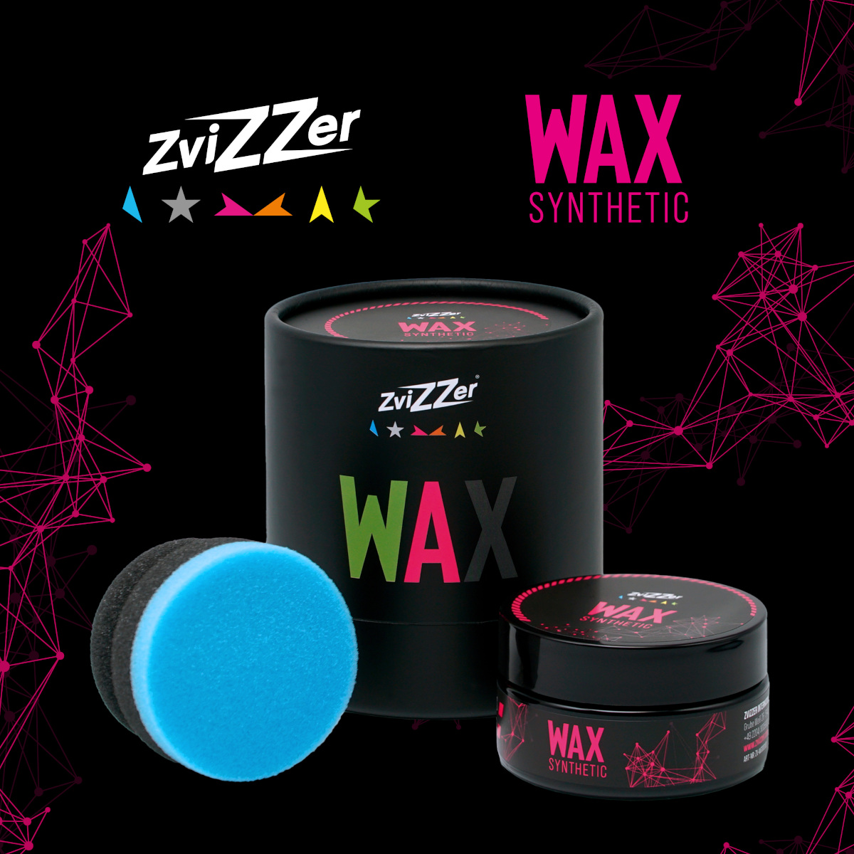 ZviZZer Wax Synthetic – Hybrid Autowachs incl. Box - 100ml