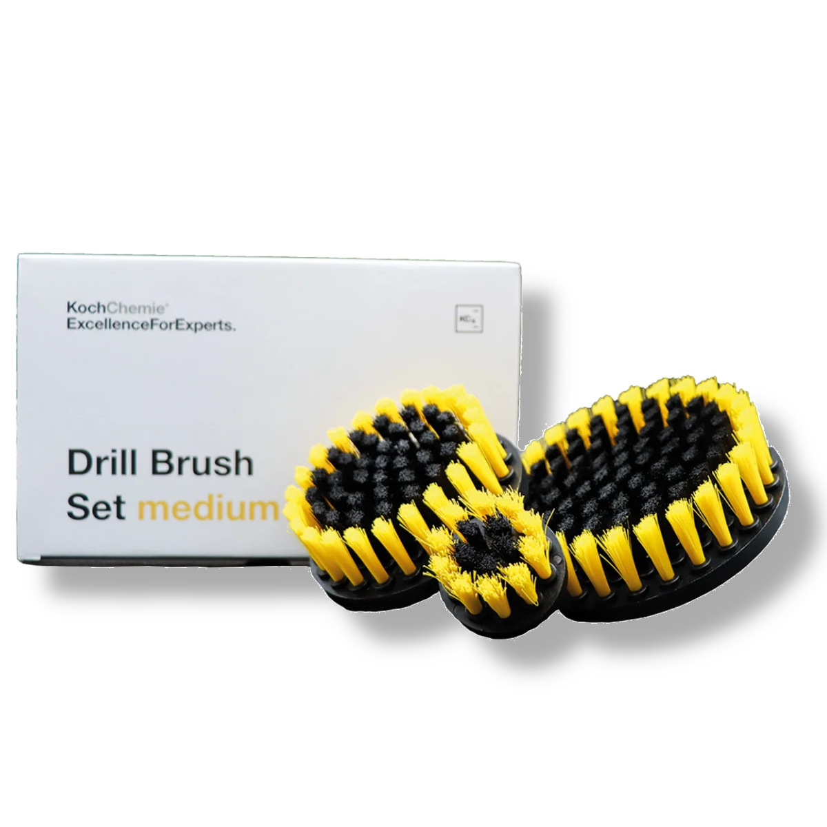 Koch Chemie Drill Brush Set - Polsterbürste für Akkuschrauber 3 Stk.