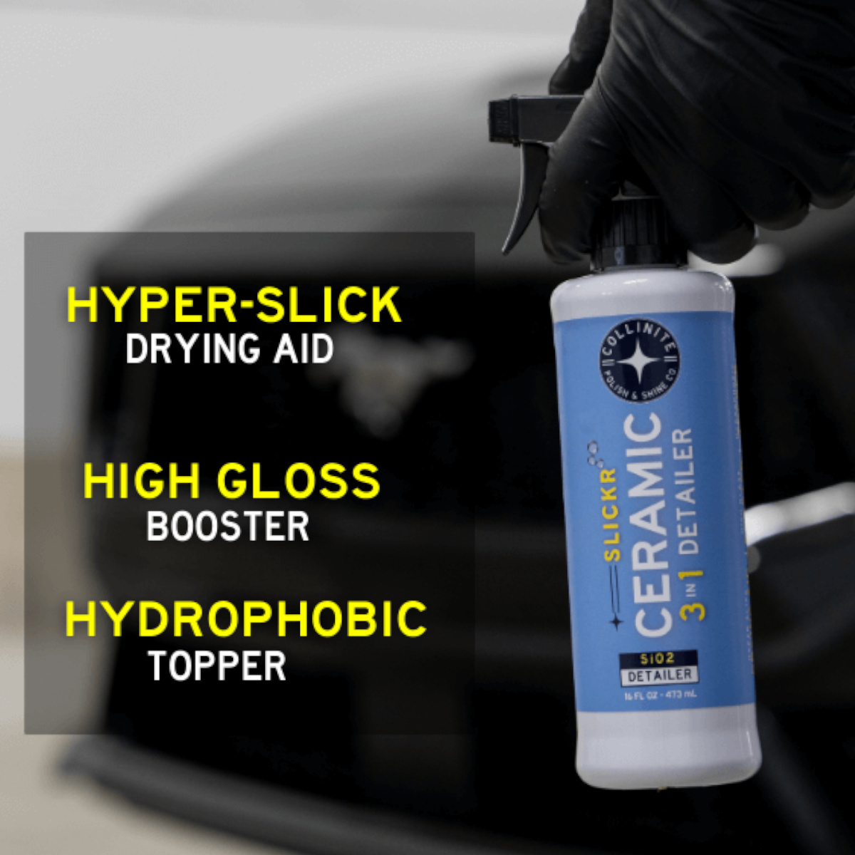 COLLINITE 150 Slickr 3in1 Ceramic Detailer Lackversiegelung Set