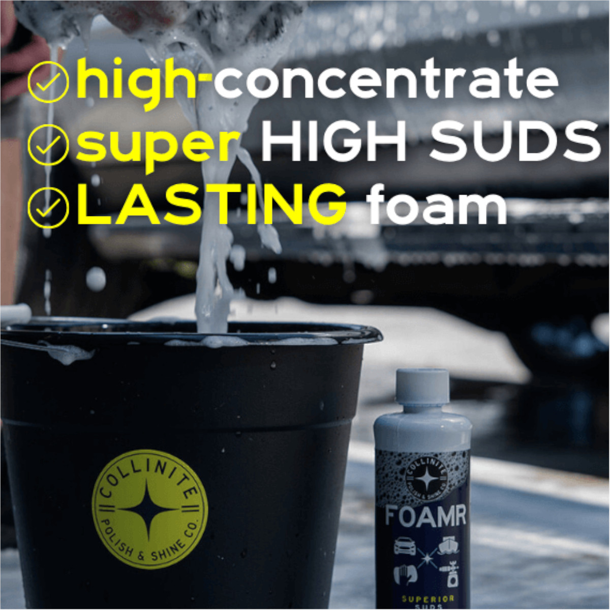 COLLINITE 83 Foamr Auto + Boot Shampoo Wasch Set