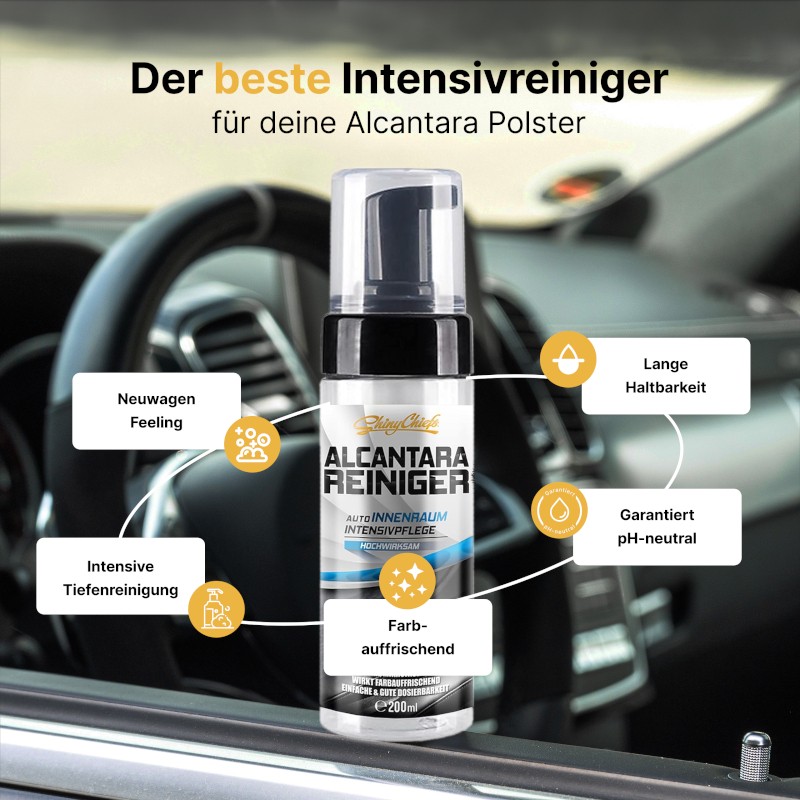 Shiny Chiefs ALCANTARA REINIGER 200ml